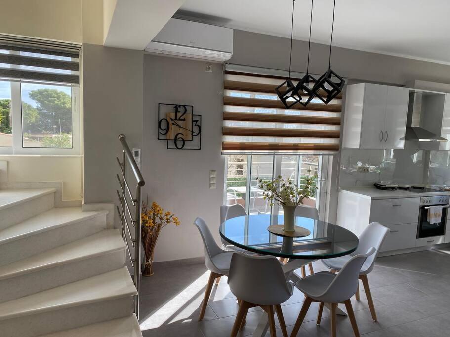 Keskos Luxury Villa Artemida  Ngoại thất bức ảnh