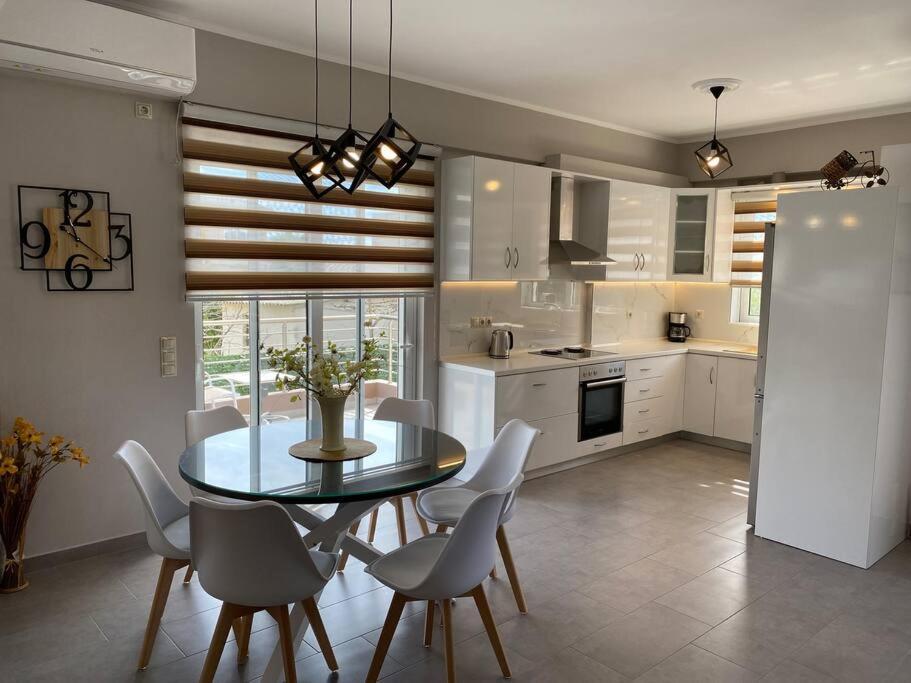 Keskos Luxury Villa Artemida  Ngoại thất bức ảnh