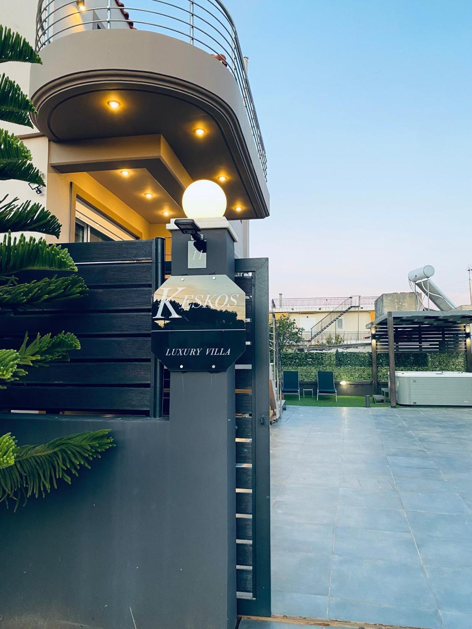 Keskos Luxury Villa Artemida  Ngoại thất bức ảnh