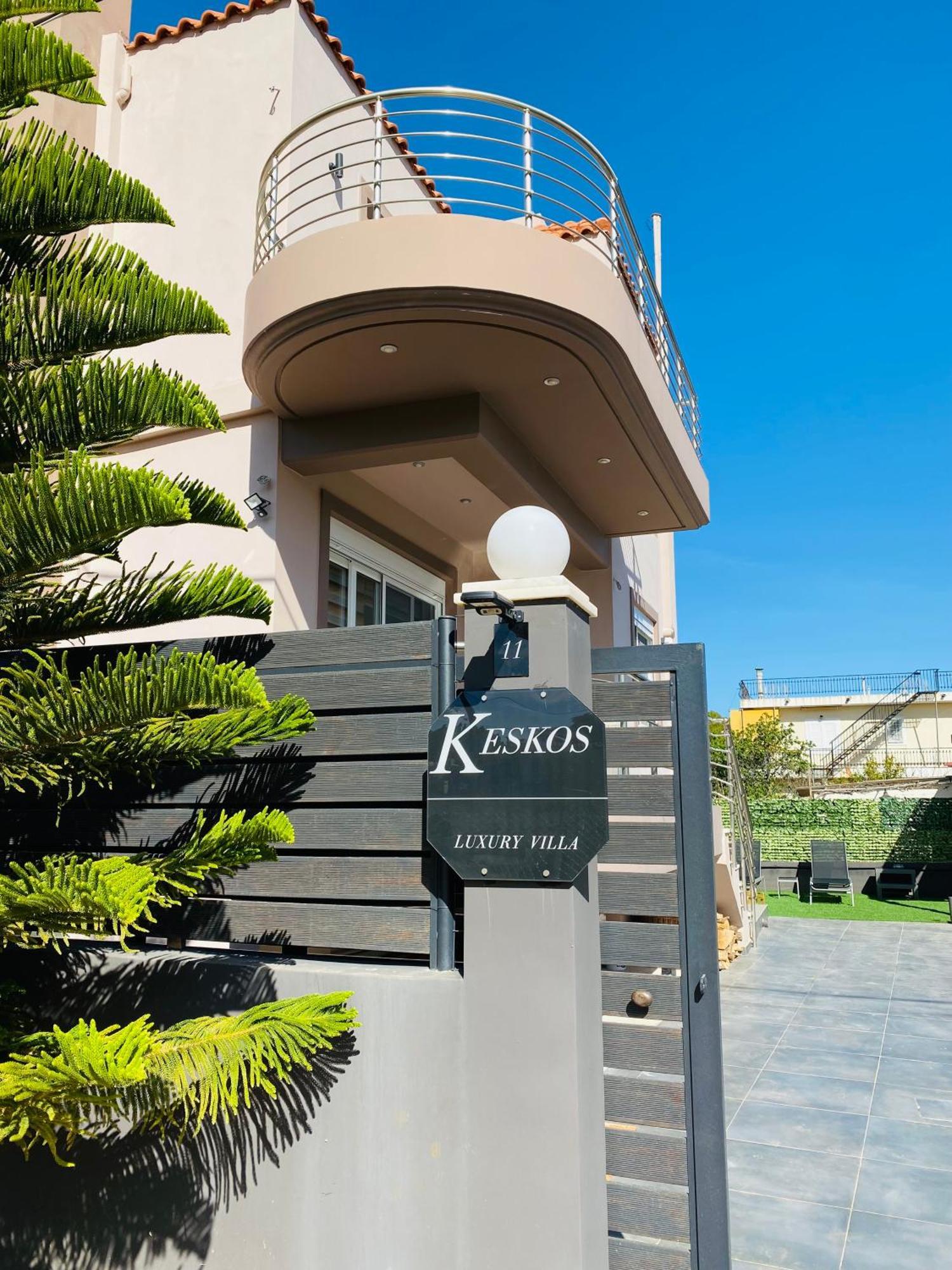 Keskos Luxury Villa Artemida  Ngoại thất bức ảnh