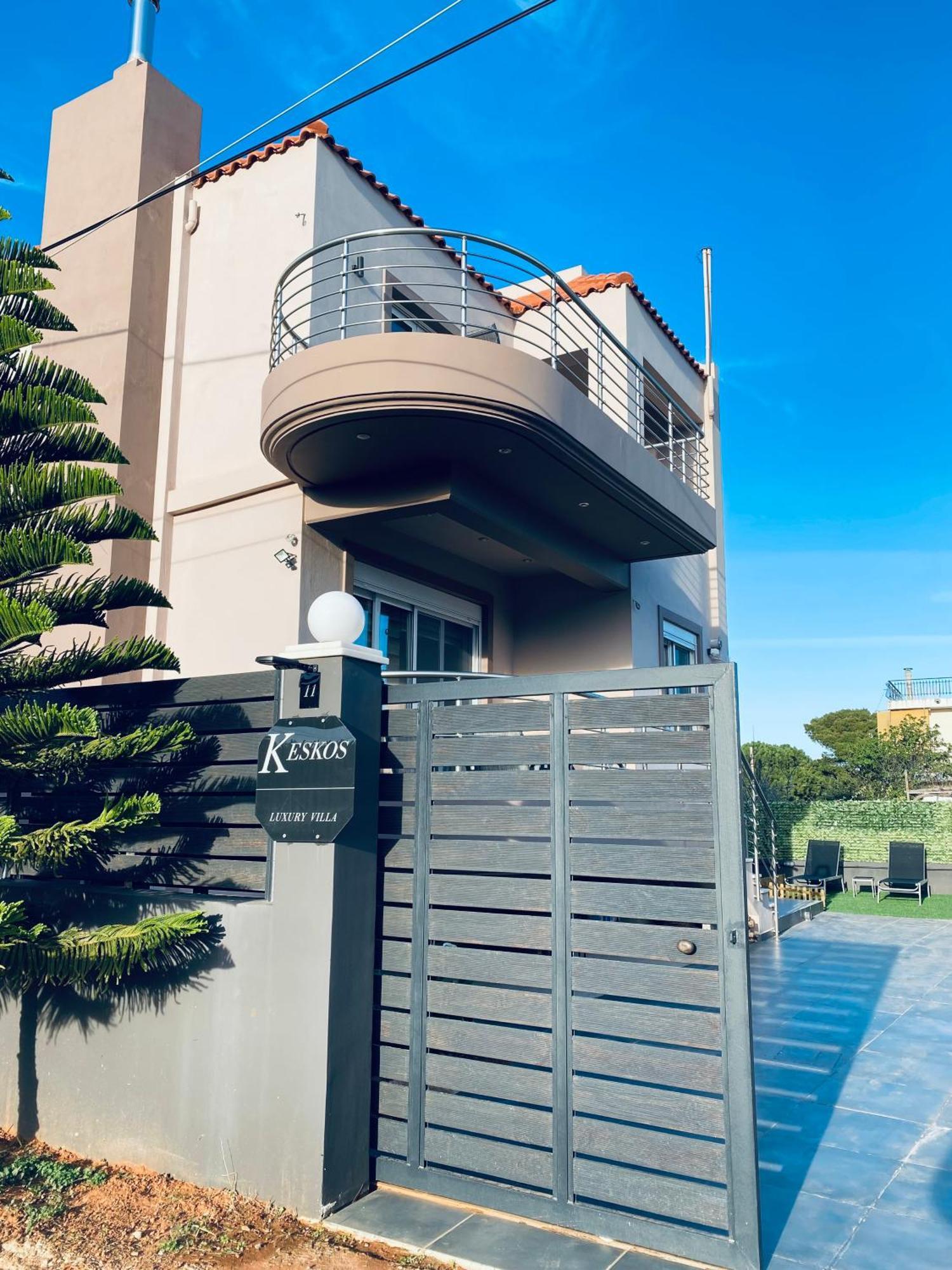 Keskos Luxury Villa Artemida  Ngoại thất bức ảnh