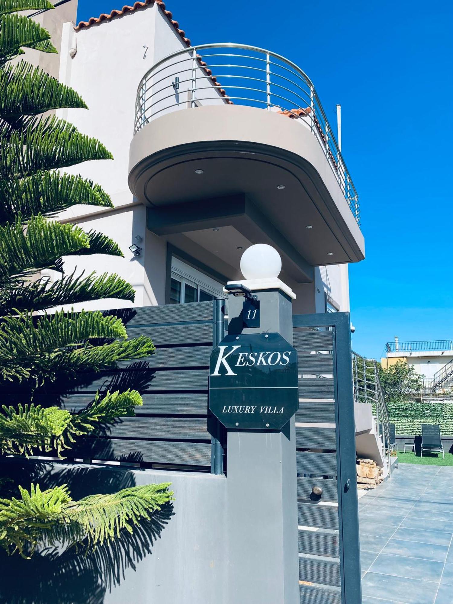 Keskos Luxury Villa Artemida  Ngoại thất bức ảnh